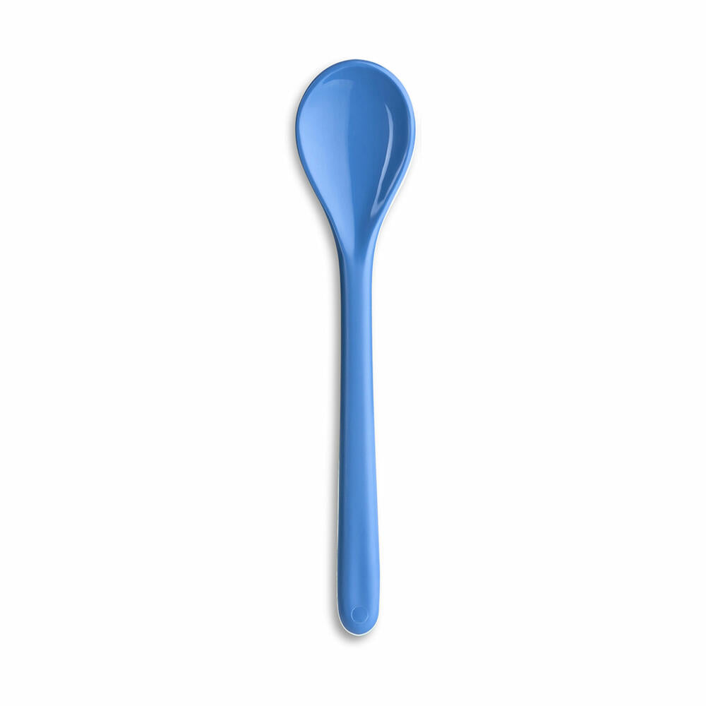 Koziol Löffel Nora Spoon S, Picknicklöffel, Kunststoff, Strong Blue, 8058727