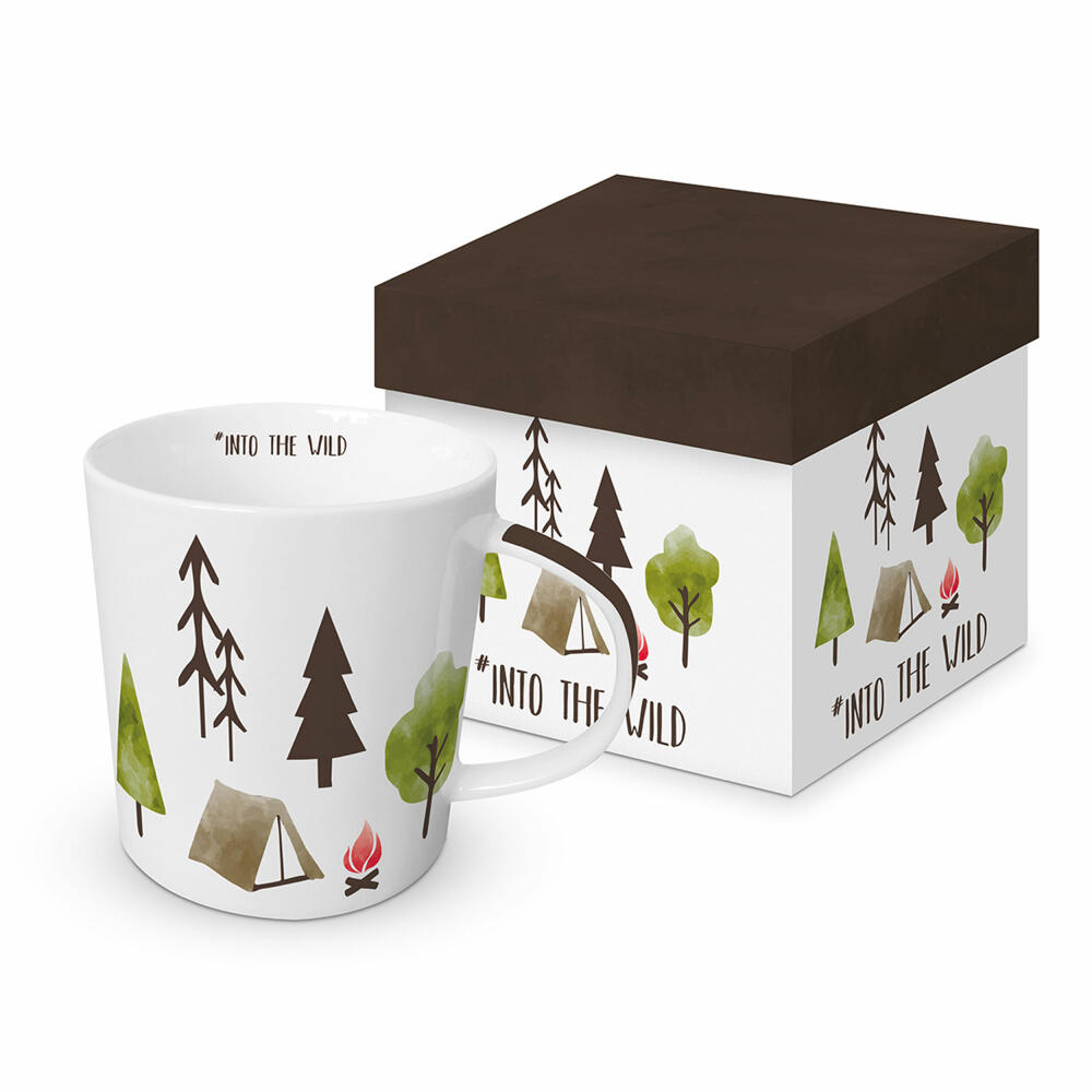 PPD Trend Mug Into The Wild, in Geschenkbox, Tasse, Teetasse, Kaffee Becher, 350 ml, 603802