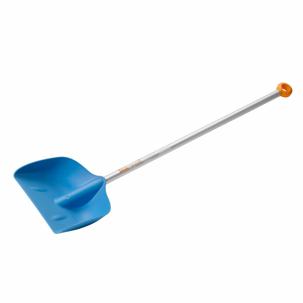 Fiskars MyFirst Schaufel, Kinderschaufel, Gartenschaufel, Gartenzubehör, Kunststoff / Aluminium, Blau / Orange, 88 cm, 1001421