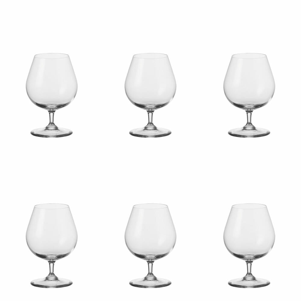 Leonardo Ciao+ Cognac snifter 6-pack, Cognac glass, snifter, Brandy glass, Extremely shockproof, 370 ml, 19837