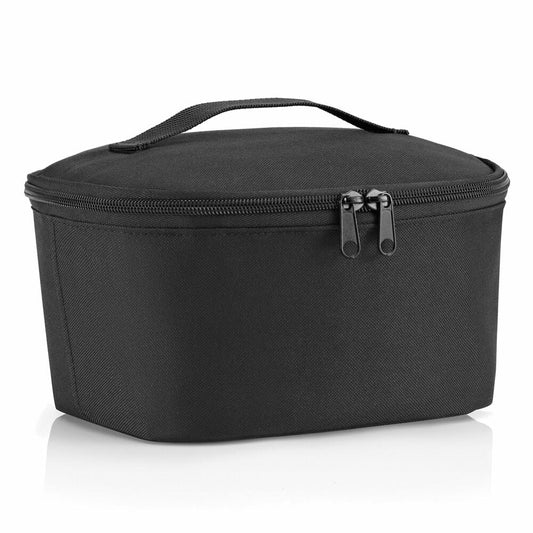 reisenthel coolerbag S pocket, Kühltasche, Isolierte Tasche, Thermotasche, Thermo Tasche, Polyestergewebe, Black, 2.5 L, LG7003