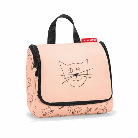 reisenthel toiletbag s kids, toiletry bag, wash bag, toiletry bag, cats and dogs rose, IO3064