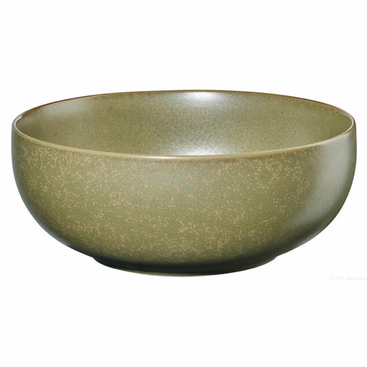 ASA Selection coppa miso Buddha Bowl, Schale, Schüssel, Servierschale, Porzellan, Gelb, Ø 18 cm, 19293194
