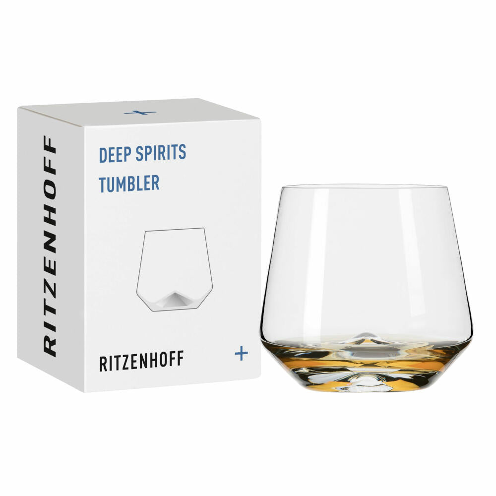 Ritzenhoff Tumbler Deep Spirits 002, Romi Bohnenberg, crystal glass, 409 ml, 3841002