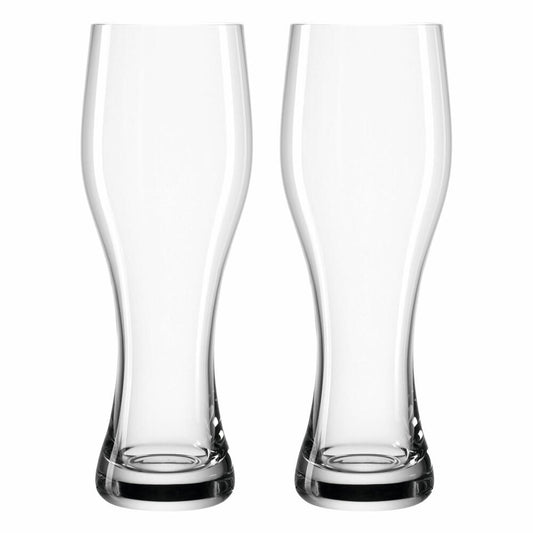 Leonardo Taverna wheat beer glasses, set of 2, beer glass, wheat beer glass, wheat beer glass, glass, 500 ml, 049448