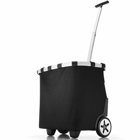 reisenthel carrycruiser, shopping basket with wheels, trolley, shopping cart, black / black, OE7003