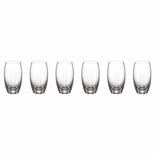 Leonardo Cheers Stamper 6er Set, Schnapsglas, Pinnchen, Pinchen, Shotglas, Tequila Shot, Glas, 60 ml, 19991