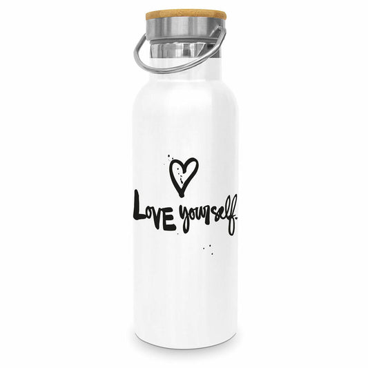 PPD Love yourself Steel Bottle, Thermoflasche, Isoflasche, Thermo Flasche, Iso, 500 ml, 471333