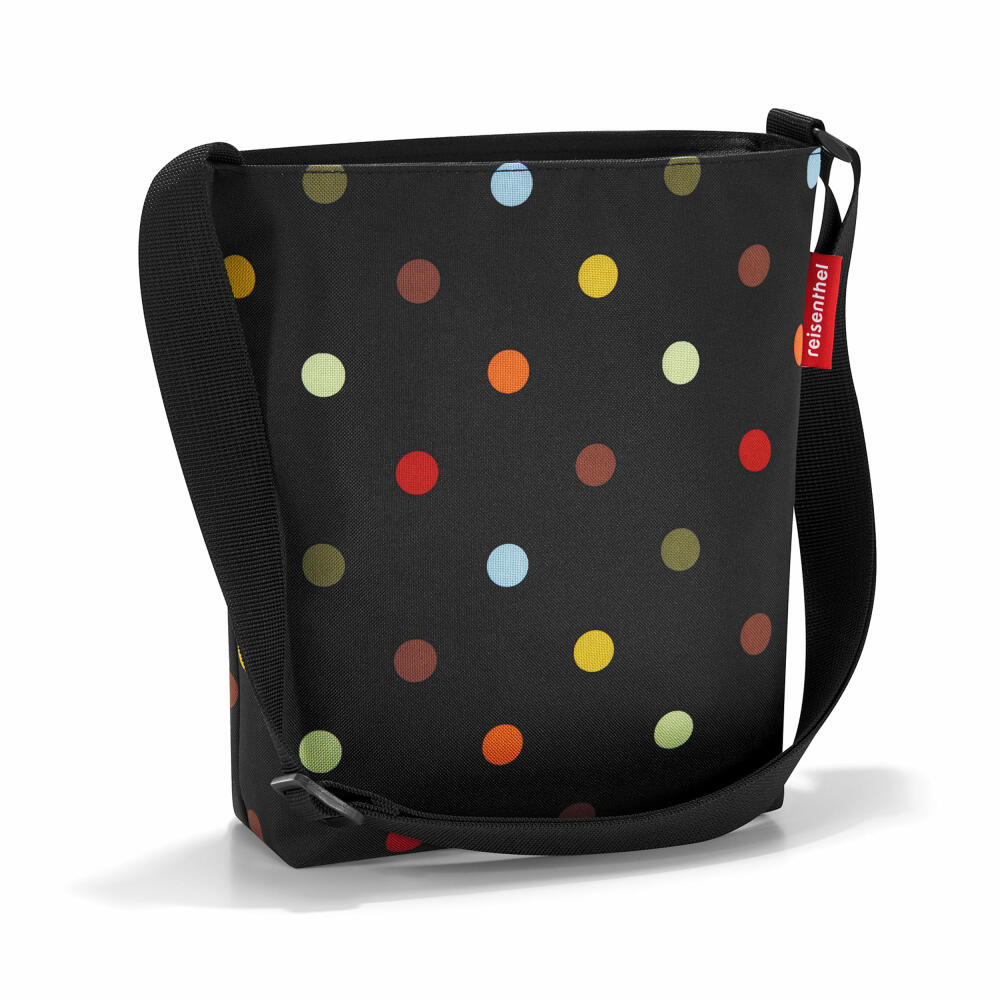 reisenthel shoulderbag S, Schultertasche, Tragetasche, Umhängetasche, Tasche, Polyestergewebe, Dots, 4.7 L, HY7009