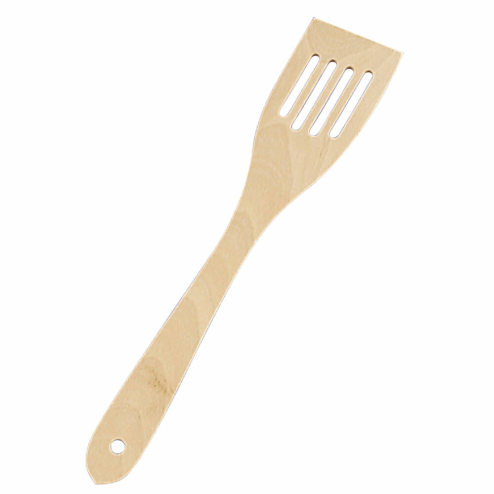 Städter slotted spatula, frying spatula, pan spatula, frying spatula, kitchen helper, wood, 30 cm, 832015