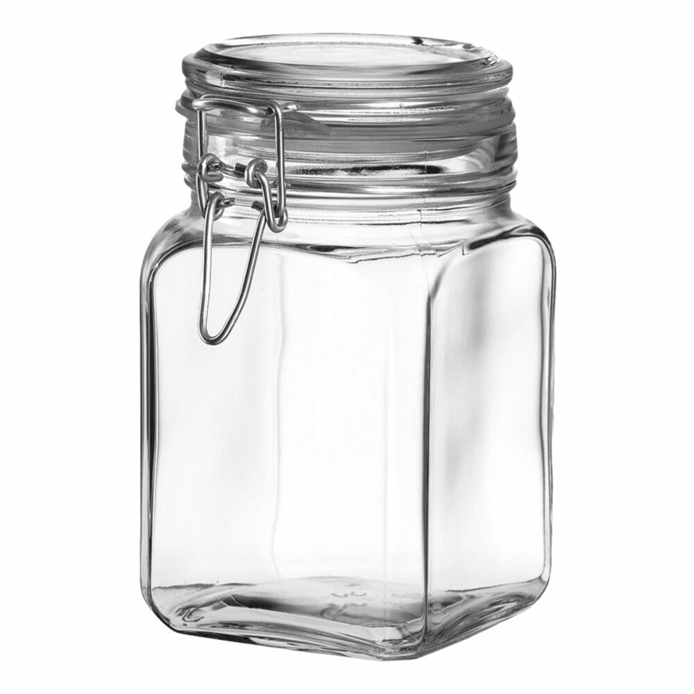 montana: :cucina tin, set of 6, storage tin, storage jar, preserving jar, jar, glass, 850 ml, 046874