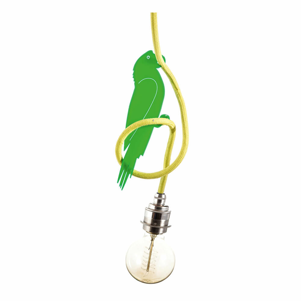 Donkey Products Cable Art Zola, cable holder, lamp cable holder, cable organizer, parrot, 330212