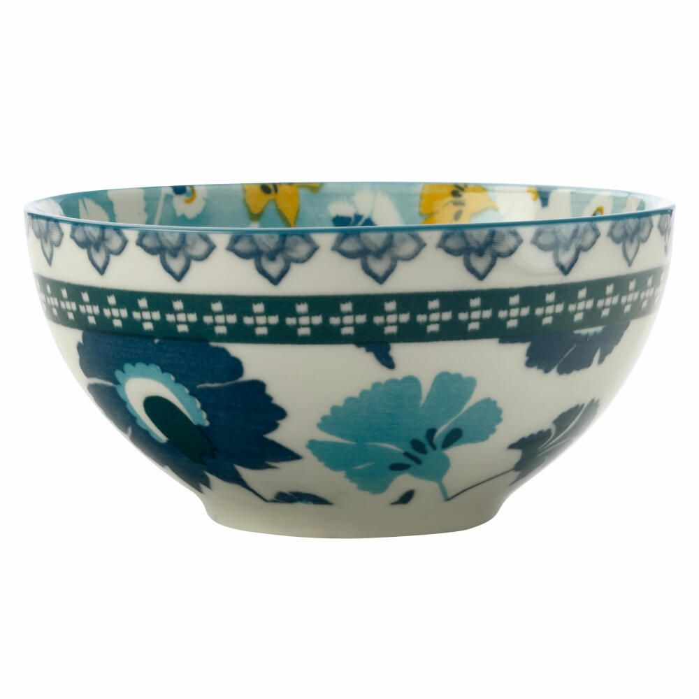 Maxwell &amp; Williams Rhapsody bowl, bowl, cereal bowl, porcelain, blue-green, 12.5 cm, AW0532