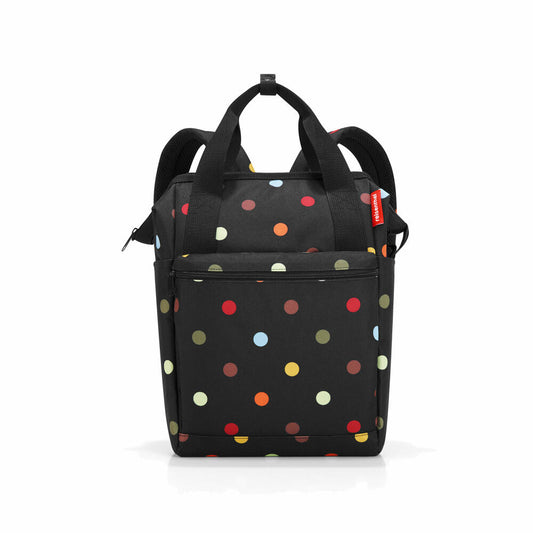 reisenthel Allrounder R, travel bag, doctor's bag, bag, shoulder bag, Dots, 12 L, high-quality polyester fabric, JR7009