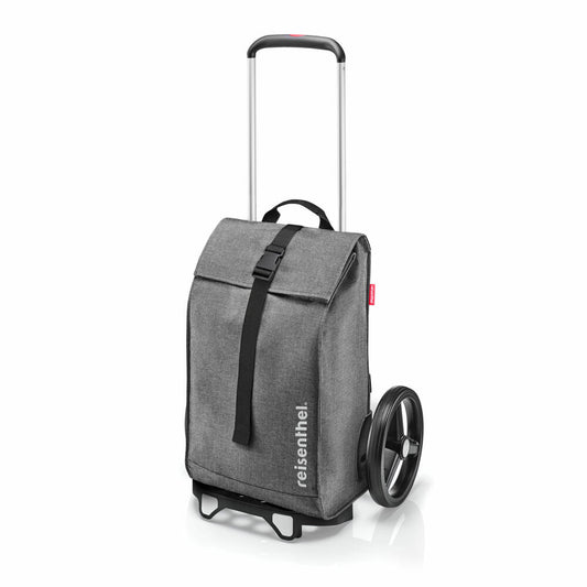 reisenthel citycruiser, Einkaufstrolley mit Tasche, Twist Silver, 40 L, MJ7052