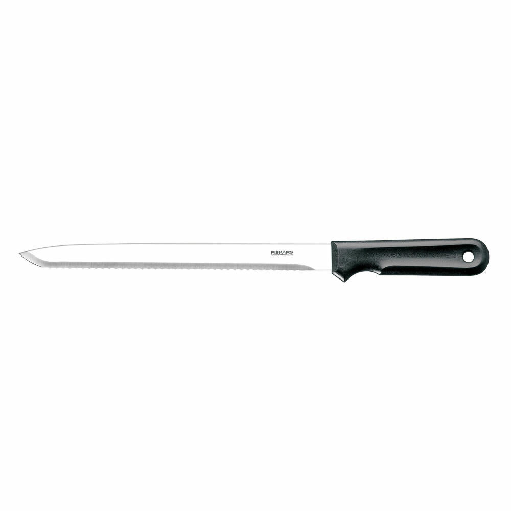 Fiskars Dämmstoffmesser K20, Dämmstoff Messer, Gartenmesser, Gartenzubehör, Edelstahl, Schwarz, 42 cm, 1001626