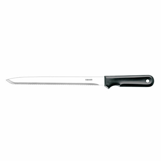 Fiskars Dämmstoffmesser K20, Dämmstoff Messer, Gartenmesser, Gartenzubehör, Edelstahl, Schwarz, 42 cm, 1001626