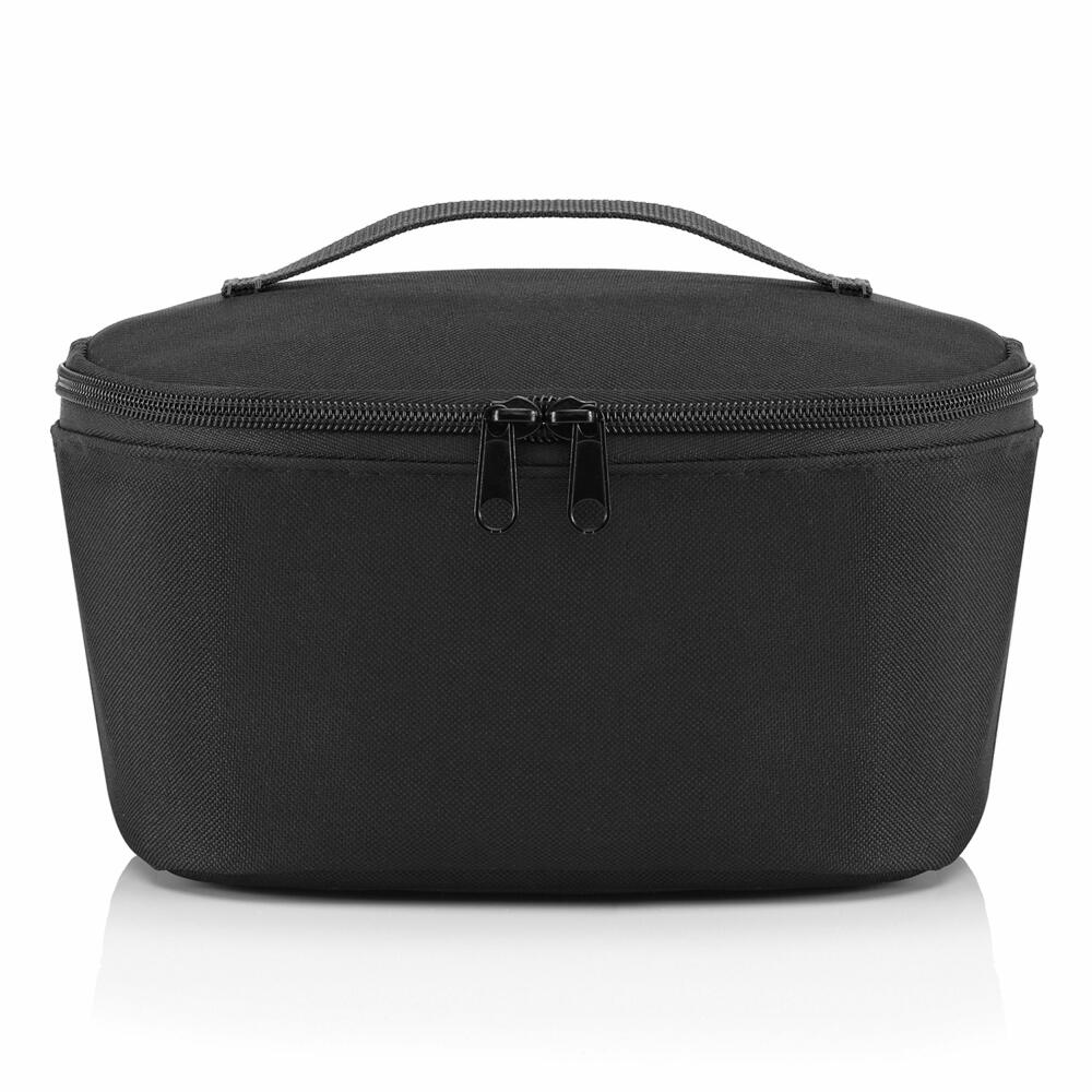 reisenthel coolerbag S pocket, Kühltasche, Isolierte Tasche, Thermotasche, Thermo Tasche, Polyestergewebe, Black, 2.5 L, LG7003