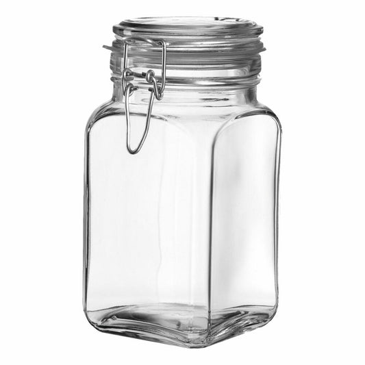 montana: :cucina tin, storage tin, storage jar, storage, preserving jar, glass, 1 L, 046875