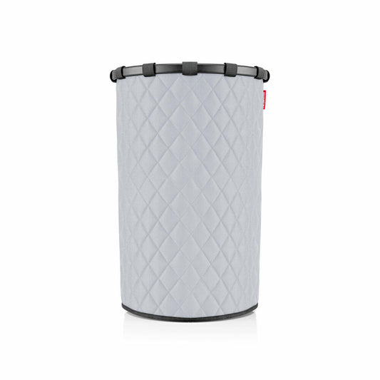 reisenthel homebasket L, storage basket, Frame Rhombus Light Grey, 50 L, UB7062