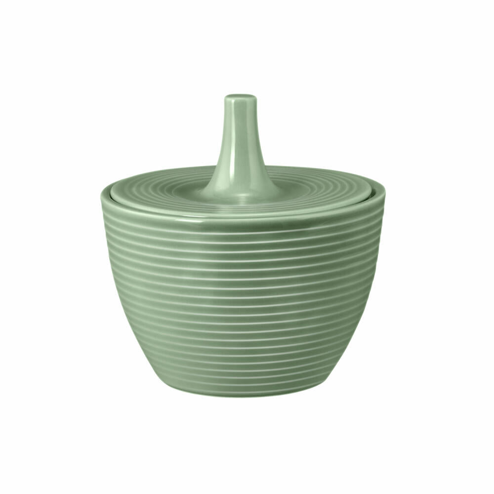 Seltmann Weiden Beat sugar bowl, sugar bowl, storage, porcelain, sage green, 270 ml, 001.765299