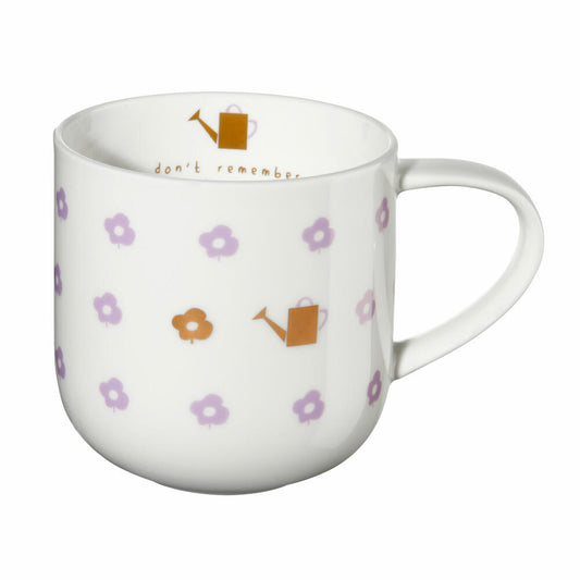 ASA Selection mug dont remember planting this, cup, fine bone china, glossy white, 400 ml, 19467014