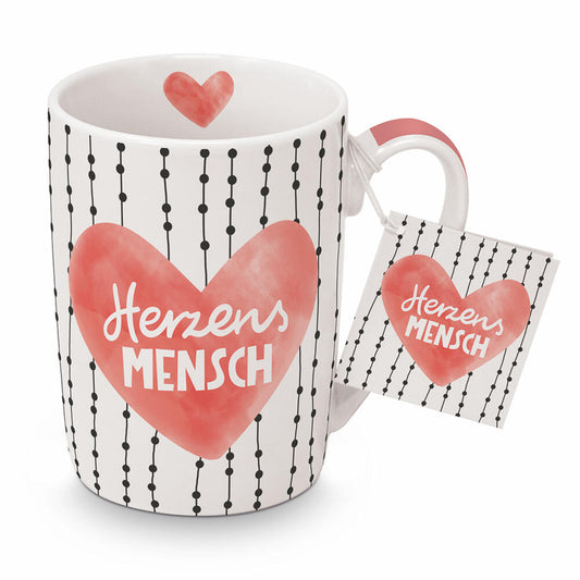 PPD mug Herzensmensch, mug, coffee cup, mug, cup, New Bone China, 250 ml, 551313