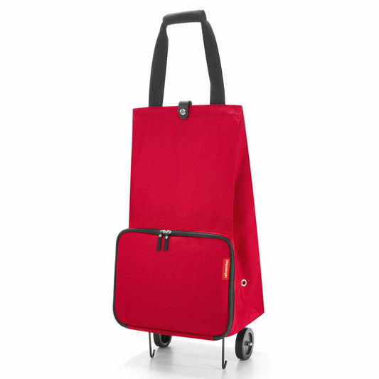 reisenthel foldabletrolley, einkaufskorb mit rollen, trolley, einkaufswagen, faltbar, red / rot, HK3004