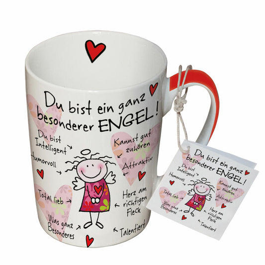 PPD Mug Besonderer Engel, Henkelbecher, Kaffeebecher, Becher, Tasse, New Bone China, 250 ml, 551212