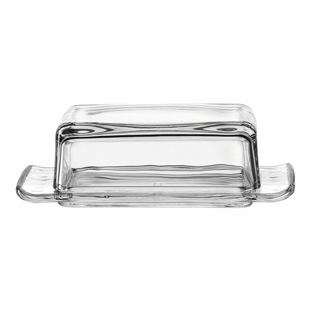 montana: :brunch butter dish, butter bell, butter dish, butter tin, butter box, glass, 18.5 cm x 10.5 cm, 057210