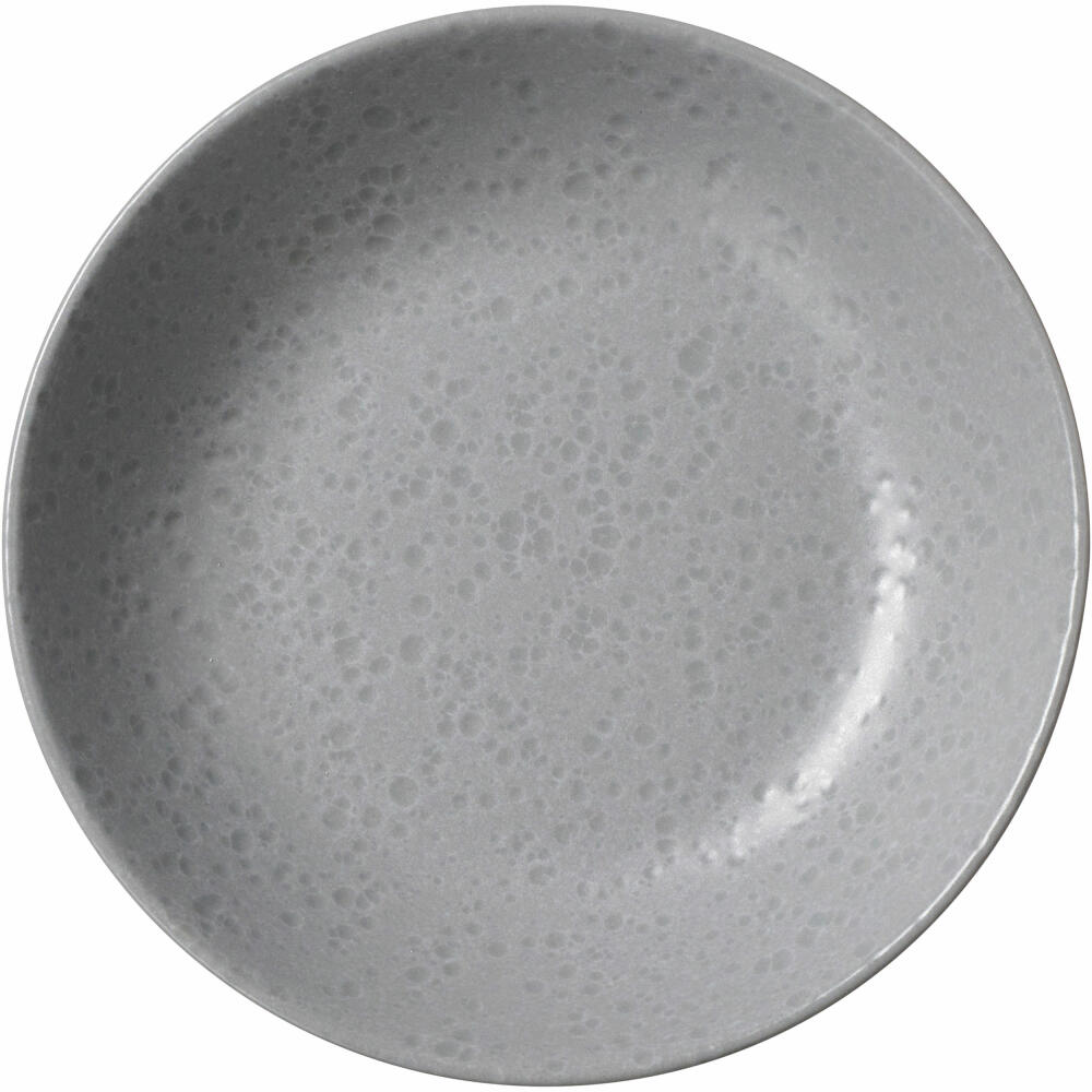 Ritzenhoff &amp; Breker bowl Kitwe, bowl, salad bowl, soup bowl, stoneware, grey, Ø 20 cm, 271812