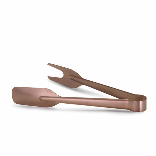 Comas Serving Tongs Elegant PVD Copper, Kitchen Tongs with PVD Coating, Stainless Steel, Copper, 6778