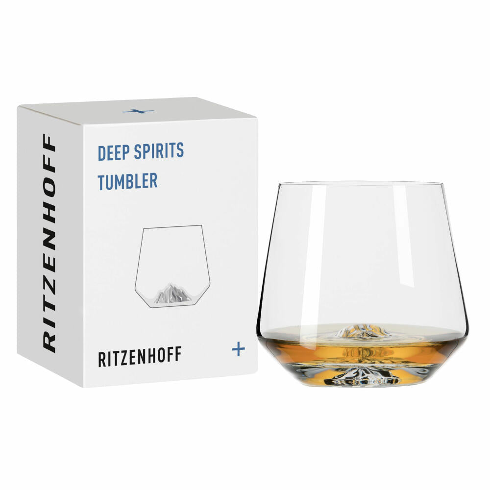 Ritzenhoff Tumbler Deep Spirits 001, Romi Bohnenberg, crystal glass, 409 ml, 3841001