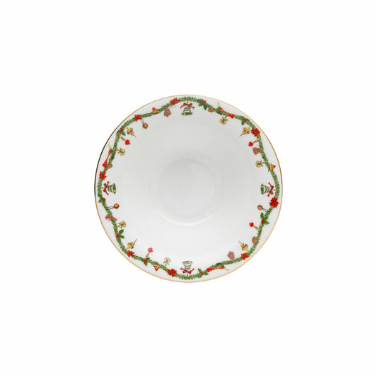 Hutschenreuther Nora multifunctional bowl, Christmas decoration, bone china, Christmas, 20 cm, 02048-726037-15394