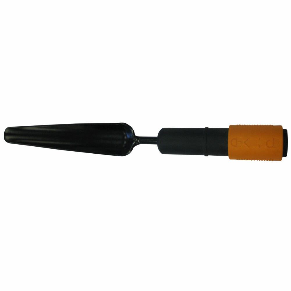 Fiskars QuikFit Unkrautstecher, Unkraut Stecher, Werkzeugkopf, Gartenzubehör, Stahl, Schwarz / Orange, 3.5 cm, 1000731