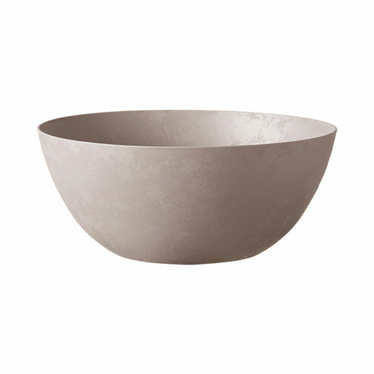 Poétic Element bowl, plant bowl, flower bowl, flower pot, limestone, Ø 38.9 cm, CELP40CAL