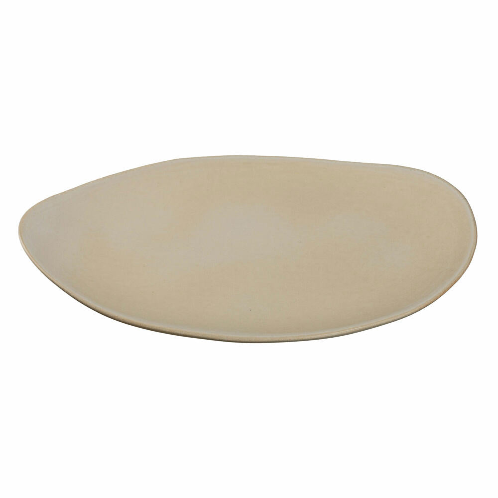 Leonardo ceramic plate NOLI, dinner plate, plate, ceramic, beige, 30x21 cm, 054642