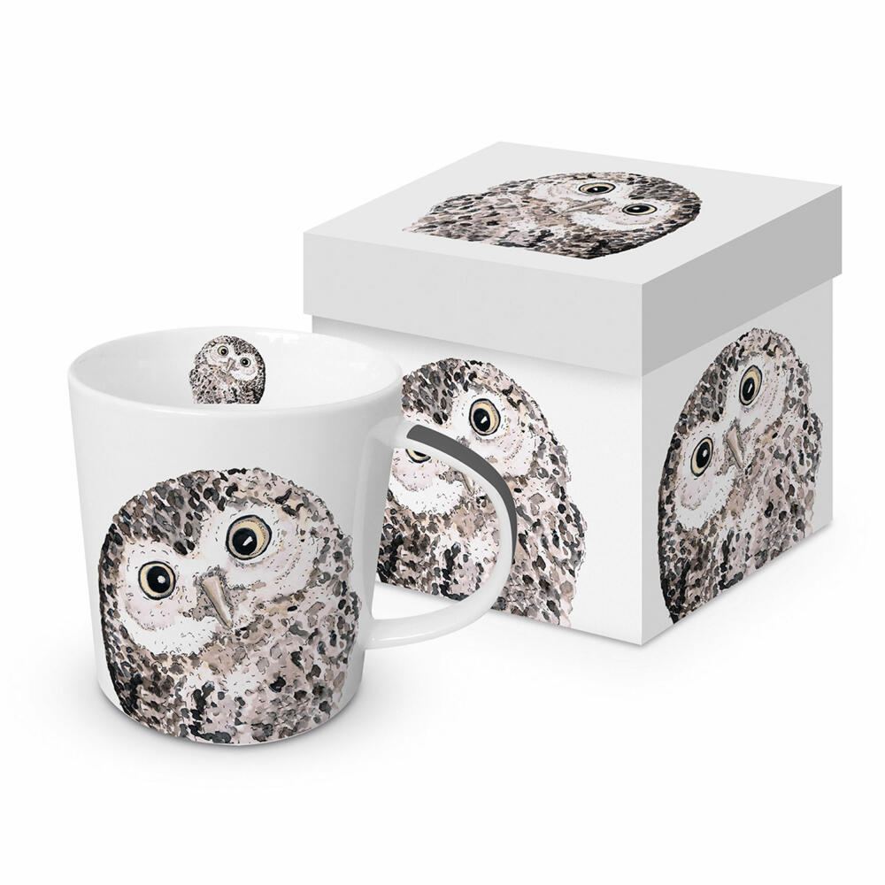 PPD Owl Trend Mug, in gift box, cup, tea cup, coffee mug, 350 ml, 604120