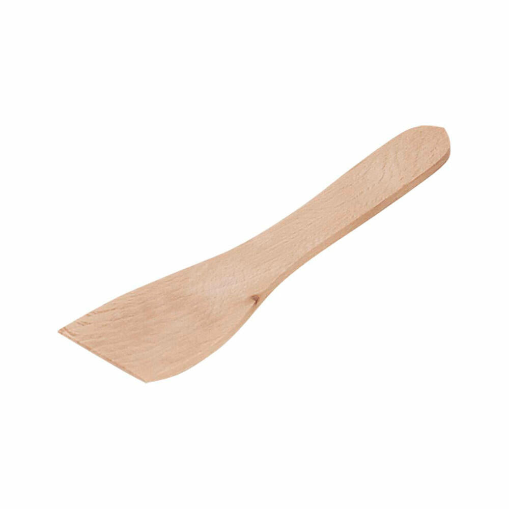 Städter KIDS spatula, children's spatula, pan spatula, frying spatula, kitchen helper, wood, 17 cm, 981059