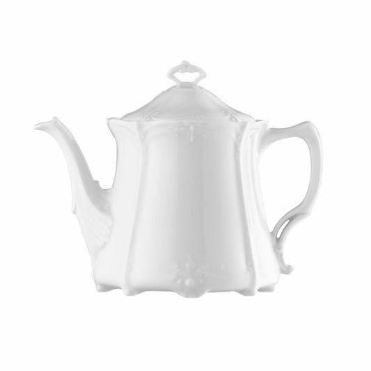 Hutschenreuther Baronesse Teekanne, Servierkanne, Estelle Weiß, Porzellan, 1 L, 14230