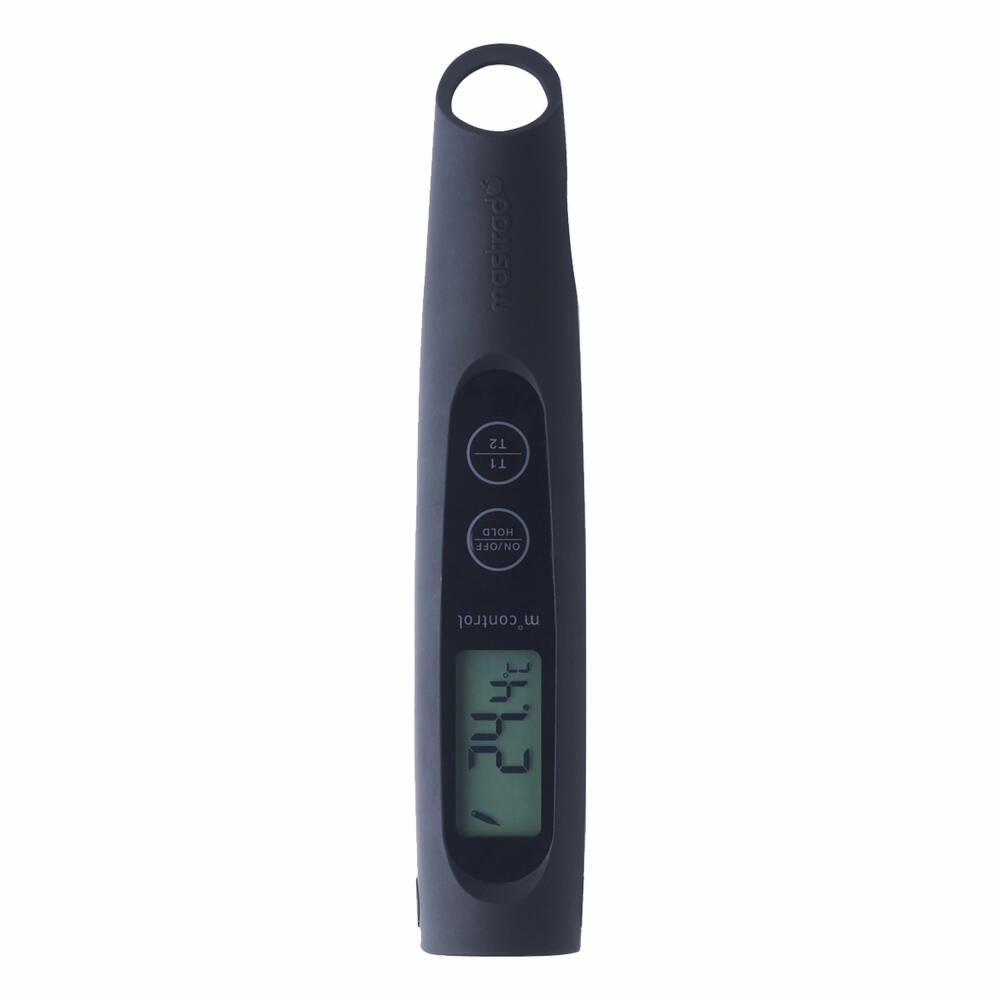 Mastrad M Control Black Doppel-Thermometer, Bratenthermometer, Thermometer, Kunststoff, Inox-Stahl, Grau, F74401