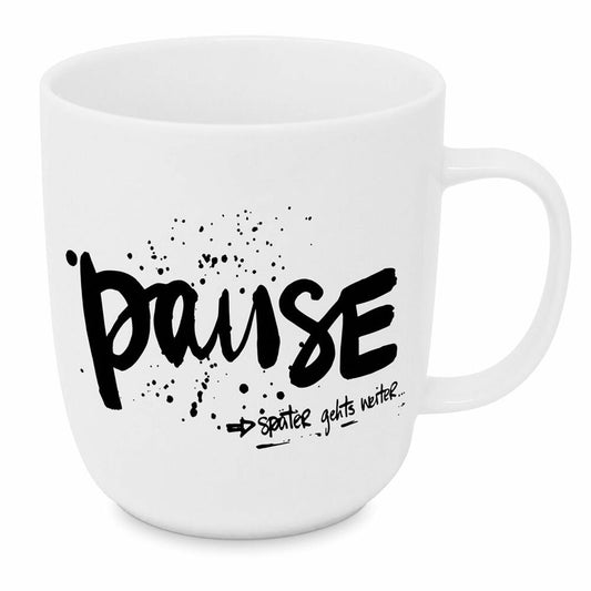 PPD Pause Mug 2.0 D@H, Tasse, Teetasse, Kaffetasse, Kaffee Becher, 400 ml, 551340