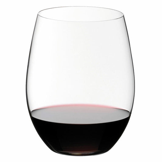 Riedel O Cabernet / Merlot, Rotweinglas, Weinglas, hochwertiges Glas, 600 ml, 2er Set, 0414/0