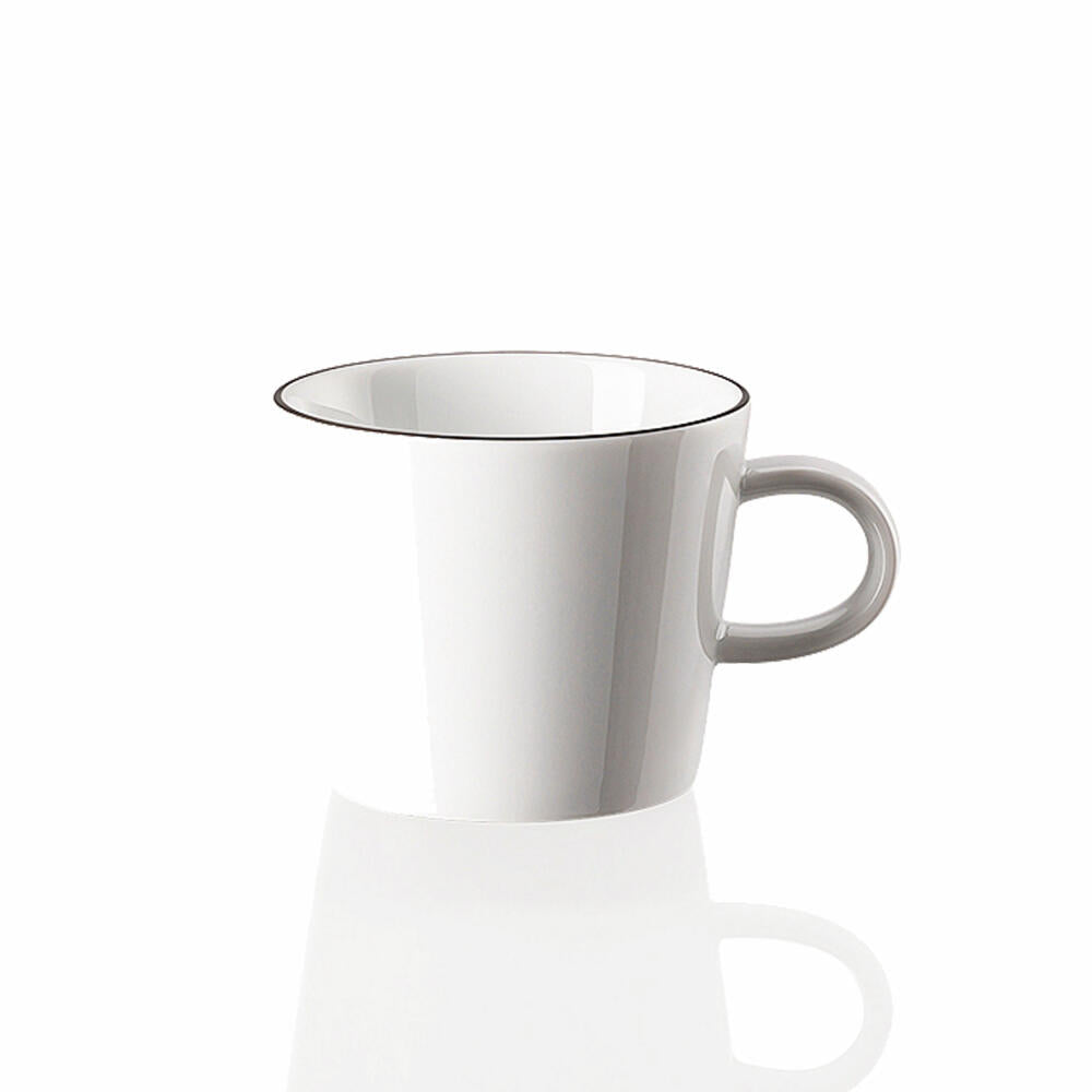 Arzberg Cucina-Basic combination cup, upper, porcelain, Colori Black, 220 ml, 42100-671167-14772
