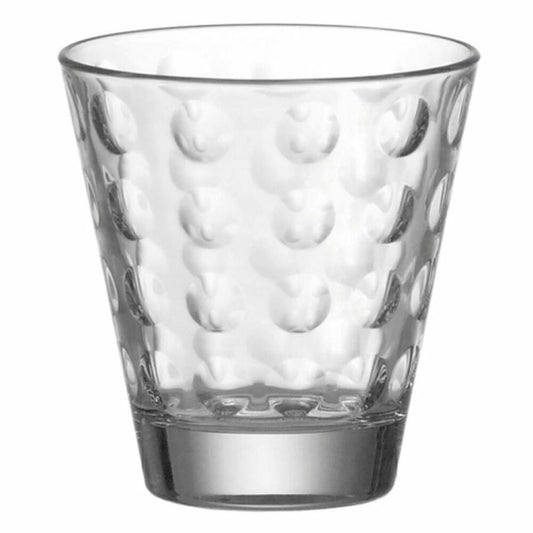 Leonardo Optic mug small, drinking glass, water glass, glass, 250 ml, 12683