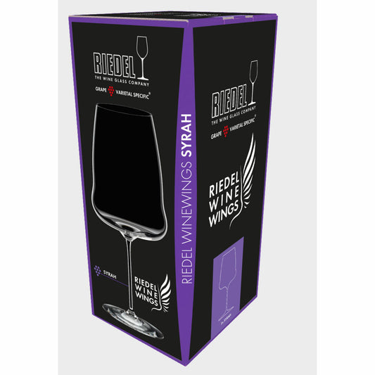 Riedel Winewings Syrah / Shiraz, Rotweinglas, Weinglas, Rotwein, Hochwertiges Glas, 865 ml, 1234/41