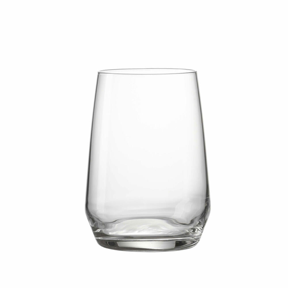 Ritzenhoff &amp; Breker Water Glass Flamenco Set of 6, Drinking Cup, Glass, Clear, 450 ml, 814514