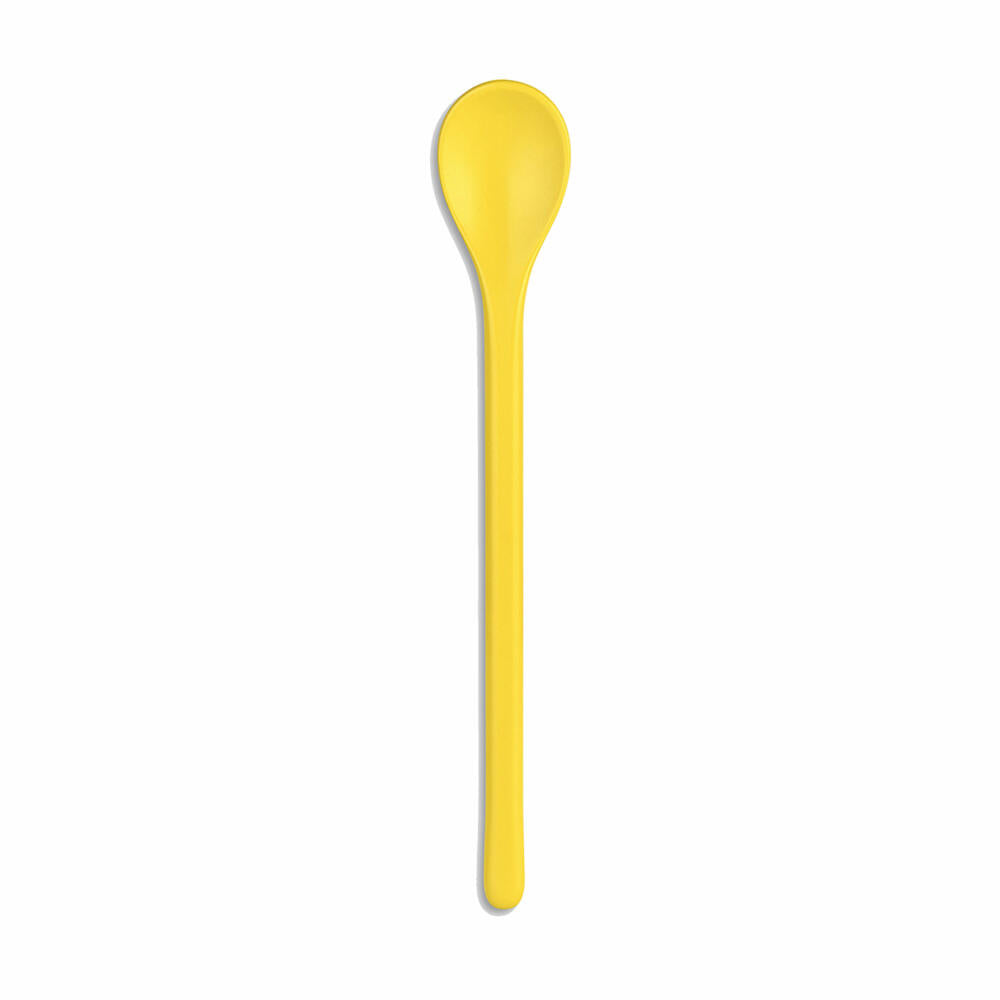 Koziol Löffel Nora Spoon L, Picknicklöffel, Kunststoff, Strong Yellow, 8059724