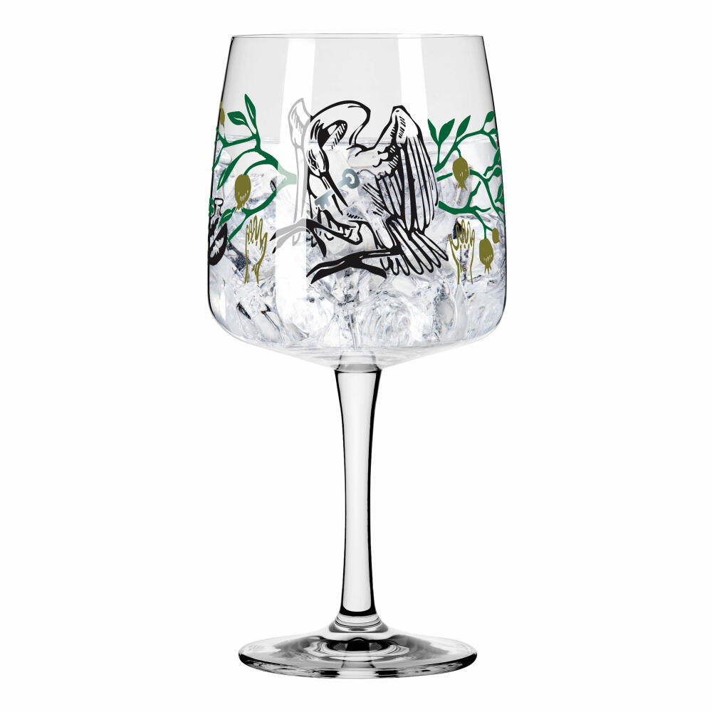 Ritzenhoff gin mug Fabelkraft Gin 003, gin glass, Karin Rytter, crystal glass, 700 ml, 3458003