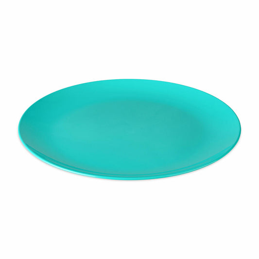 Koziol Teller Nora Plate M, Speiseteller, Kunststoff, Strong Green, 26.4 cm, 8066726